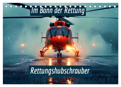 Cover-Bild zum Titel 'Im Bann der Rettung - Rettungshubschrauber (Tischkalender 2026 DIN A5 quer), CALVENDO Monatskalender' von 'Susan Michel'