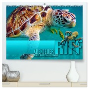 Abenteuer Riff - bunte Unterwasserwelt (hochwertiger Premium Wandkalender 2026 DIN A2 quer), Kunstdruck in Hochglanz - Renate Utz