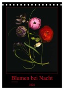 Cover-Bild zum Titel 'Blumen bei Nacht (Tischkalender 2026 DIN A5 hoch), CALVENDO Monatskalender' von 'Ramona Reimann'