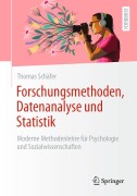 Cover-Bild zum Titel 'Forschungsmethoden, Datenanalyse und Statistik' von 'Thomas Schäfer'