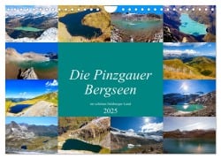 Die Pinzgauer Bergseen im schönen Salzburger Land (Wandkalender 2025 DIN A4 quer), CALVENDO Monatskalender - Christa Kramer