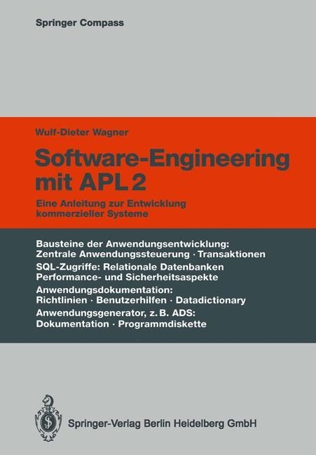 Software-Engineering mit APL2 - Wulf-Dieter Wagner