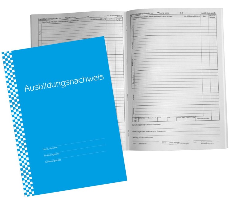 Ausbildungsnachweisheft - kaufm. Ausbildung - 