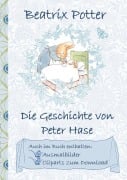 Cover-Bild zum Titel 'Die Geschichte von Peter Hase (inklusive Ausmalbilder und Cliparts zum Download)' von 'Beatrix Potter, Elizabeth M. Potter'