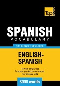 Cover-Bild zum Titel 'Spanish vocabulary for English speakers - 3000 words' von 'Andrey Taranov'