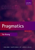 Cover-Bild zum Titel 'Pragmatics' von 'Yan Huang'