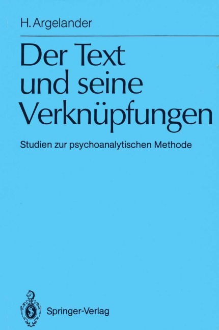 Der Text und seine Verknüpfungen - Hermann Argelander
