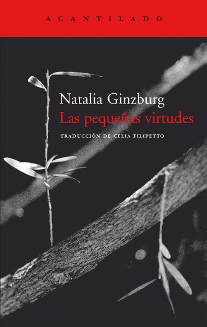 Las pequeñas virtudes - Natalia Ginzburg