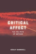 Cover-Bild zum Titel 'Critical Affect' von 'Ashley Barnwell'