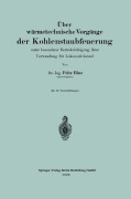 Cover-Bild zum Titel 'Über wärmetechnische Vorgänge der Kohlenstaubfeuerung' von 'Fritz Hinz'