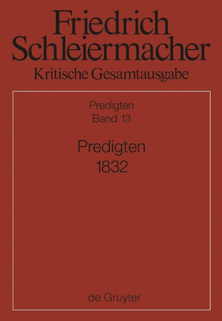Predigten 1832 - 