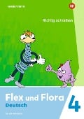 Cover-Bild zum Titel 'Flex und Flora 4. Heft Richtig schreiben (Druckschrift) Für die Ausleihe' von ''