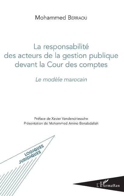 Responsabilité des acteurs de la gestion publique devant la Cour des comptes - Berraou