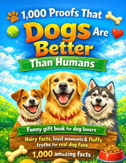 1,000 Proofs That Dogs Are Better Than Humans - Dominik Mikulaschek