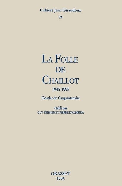 Cahiers numéro 24 - Jean Giraudoux