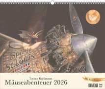 Torben Kuhlmann Mäuseabenteuer 2026 - DUMONT Kinder-Kalender - Querformat 52 x 42,5 cm - Spiralbindung - 