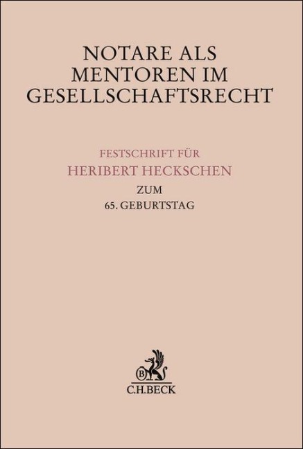 Notare als Mentoren im Gesellschaftsrecht - 