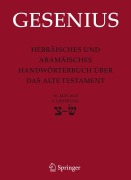 Cover-Bild zum Titel 'Hebräisches und Aramäisches Handwörterbuch über das Alte Testament' von 'Wilhelm Gesenius'