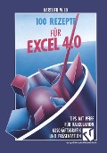 Cover-Bild zum Titel '100 Rezepte für Excel 4.0' von 'Hartlieb Wild'