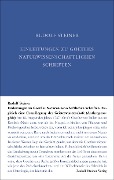 Cover-Bild zum Titel 'Einleitungen zu Goethes Naturwissenschaftlichen Schriften' von 'Rudolf Steiner'