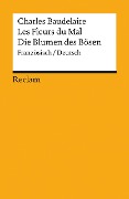 Cover-Bild zum Titel 'Les Fleurs du Mal / Die Blumen des Bösen' von 'Charles Baudelaire'