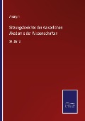 Cover-Bild zum Titel 'Sitzungsberichte der Kaiserlichen Akademie der Wissenschaften' von 'Anonym'