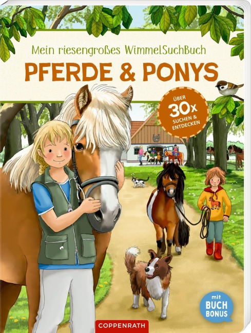 Mein riesengroßes WimmelSuchBuch: Pferde & Ponys - 