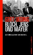 Cover-Bild zum Titel 'Bloch, Jens und Mayer' von 'Gert Ueding'