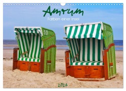 Cover-Bild zum Titel 'Amrum - Farben einer Insel (Wandkalender 2026 DIN A3 quer), CALVENDO Monatskalender' von 'AD DESIGN Photo PhotoArt Dölling'