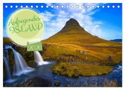 Cover-Bild zum Titel 'Aufregendes Island (Tischkalender 2026 DIN A5 quer), CALVENDO Monatskalender' von 'Heiko Taubenrauch'