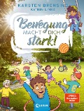 Cover-Bild zum Titel 'Bewegung macht dich stark!' von 'Katrin Linke, Karsten Brensing'