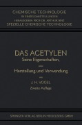 Cover-Bild zum Titel 'Das Acetylen' von 'Johann Heinrich Vogel'