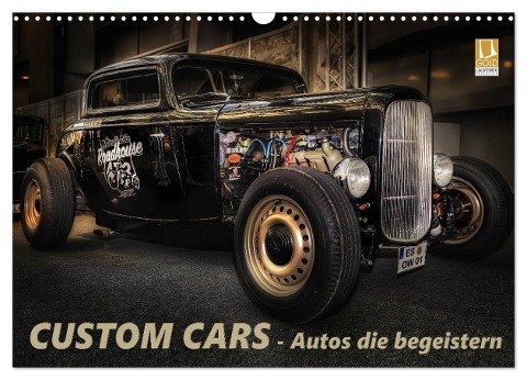 Custom Cars - Autos die begeistern (Wandkalender 2024 DIN A3 quer), CALVENDO Monatskalender - Eleonore Swierczyna