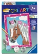 Cover-Bild zum Titel 'CreArt, Malen nach Zahlen Kinder - Hübsche Stute' von ''