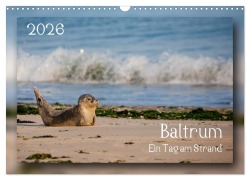Cover-Bild zum Titel 'Baltrum - Ein Tag am Strand (Wandkalender 2026 DIN A3 quer), CALVENDO Monatskalender' von 'Thomas Heizmann Bildkunschd'