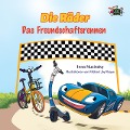Cover-Bild zum Titel 'Die Räder: Das Freundschaftsrennen (The Wheels -The Friendship Race ) German Children's Book (German Bedtime Collection)' von 'Inna Nusinsky, Shelley Admont'