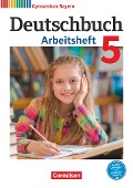Deutschbuch Gymnasium 5. Jahrgangsstufe. Arbeitsheft mit Lösungen. Bayern - Martin Scheday, Konrad Wieland