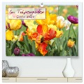 Im Tulpengarten (hochwertiger Premium Wandkalender 2025 DIN A2 quer), Kunstdruck in Hochglanz - Gisela Kruse