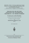 Cover-Bild zum Titel 'Verhandlungen der Deutschen Gesellschaft für Unfallheilkunde, Versicherungs- und Versorgungsmedizin' von ''