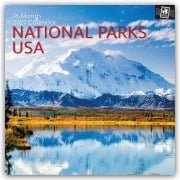 Cover-Bild zum Titel 'National Parks USA 2027 - 16-Monatskalender' von 'Gifted Stationery Co. Ltd'