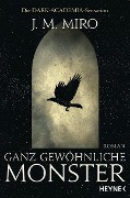 Cover-Bild zum Titel 'Ganz gewöhnliche Monster - Dunkle Talente' von 'J. M. Miro'