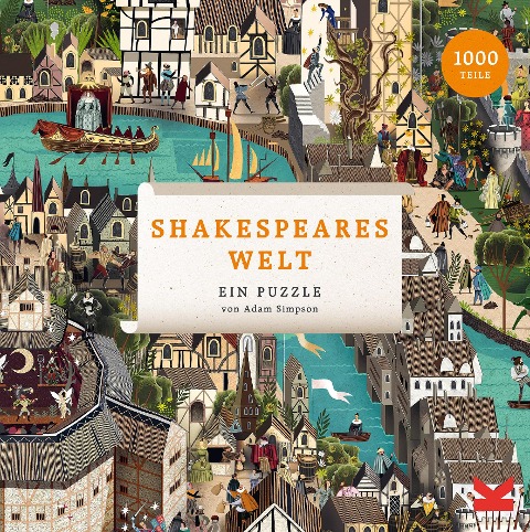 Shakespeares Welt. Puzzle 1000 Teile - Adam Simpson