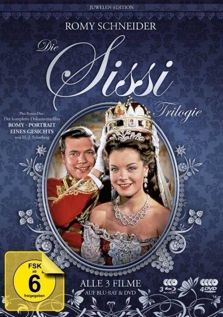 Sissi Trilogie - Juwelen-Edition (inkl. 3 DVDs + Bonus) - 