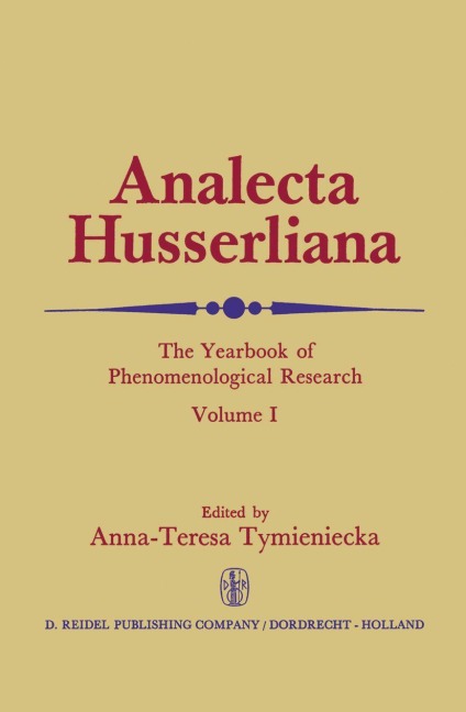 Analecta Husserliana - 