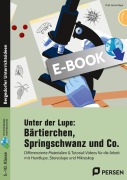 Cover-Bild zum Titel 'Unter der Lupe: Bärtierchen, Springschwanz und Co.' von 'Armin Baur'