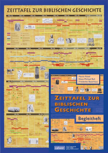 Zeittafel zur Bibel inklusive Begleitheft - 