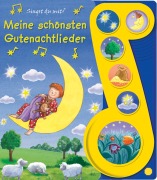 Cover-Bild zum Titel 'Meine schönsten Gutenachtlieder - Liederbuch mit Sound - Pappbilderbuch mit 6 Melodien' von ''