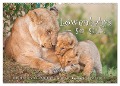 Emotionale Momente: Löwenbabys - so süß. (Wandkalender 2024 DIN A2 quer), CALVENDO Monatskalender - Ingo Gerlach