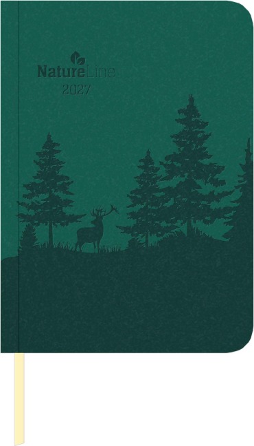 Wochen-Minitimer Nature Line Forest 2027 - 