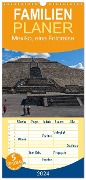 Familienplaner 2024 - Mexiko, eine Fotoreise mit 5 Spalten (Wandkalender, 21 x 45 cm) CALVENDO - Birgit Seifert